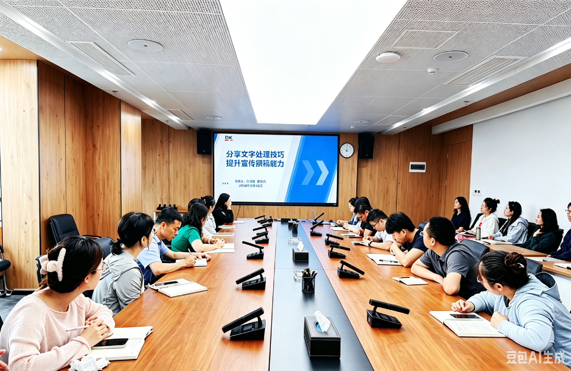 精進文字功底  錘煉撰稿能力 ——公司開展文字處理技巧與提升宣傳撰稿能力宣貫交流會